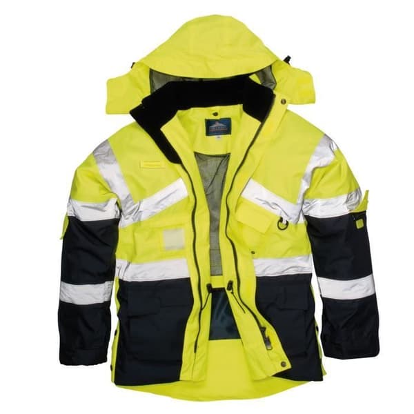Portwest Two-tone Breathable Parka... Gul/blå...