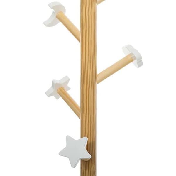 Barnklädhängare moln vit H135cm