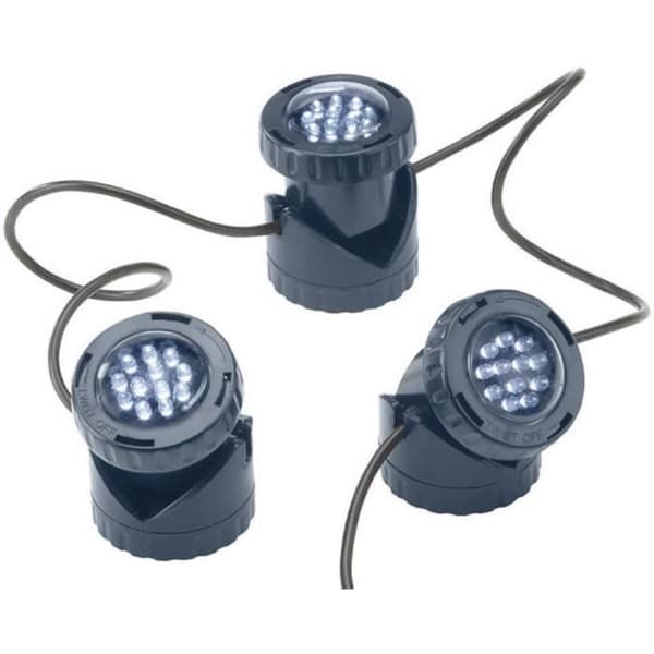 LED dammbelysning - FIAP - Set Light Active 2765 - 12 lampor - Svart