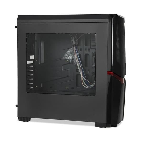 PC-chassi - IBOX - ORCUS X14 - MIDI TOWER - Svart - Elegant design - Hög kvalitet