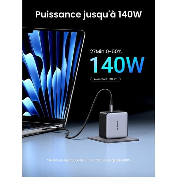 Laddare - Ugreen väggadapter - 35040