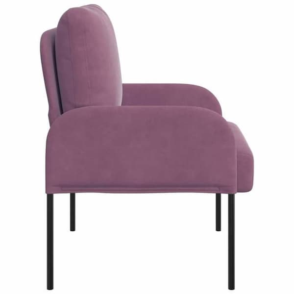 Kuddsoffor 55cm Lila Fanér