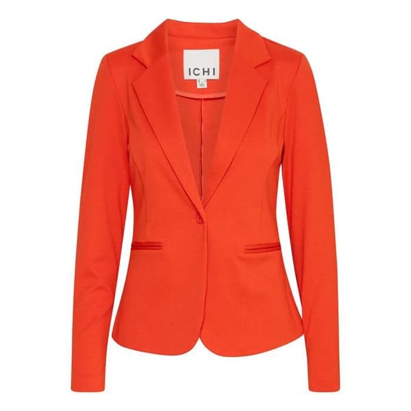 Halvsäsong jacka ICHI "Ihkate" orange dam - 100% polyester, knäppt