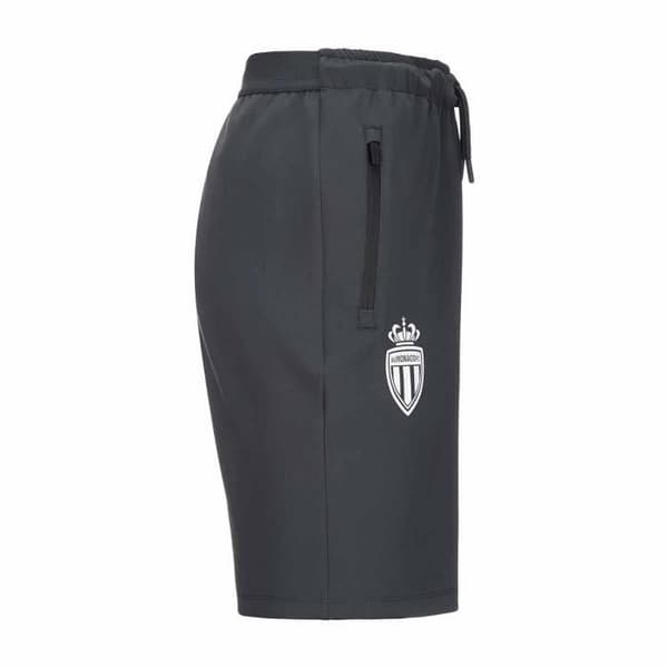 AS Monaco fotbollsshorts för män - Mörkgrå - Andningsbar