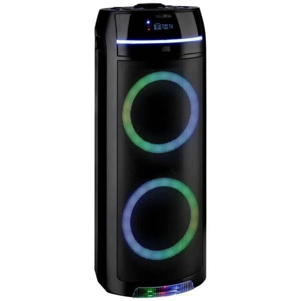 Bluetooth-högtalare - REFLEXION - Mobil högtalare - USB, AUX - CD-spelare - Svart