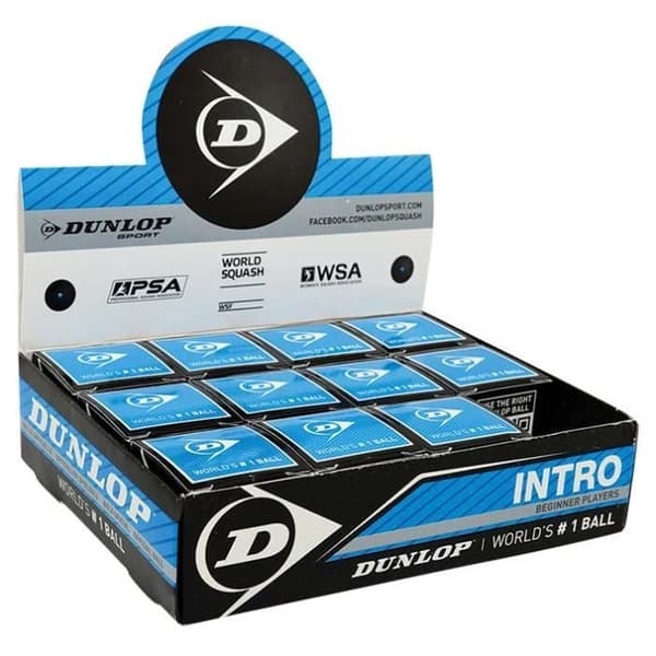 Dunlop Intro 12 Ball Squash Balls