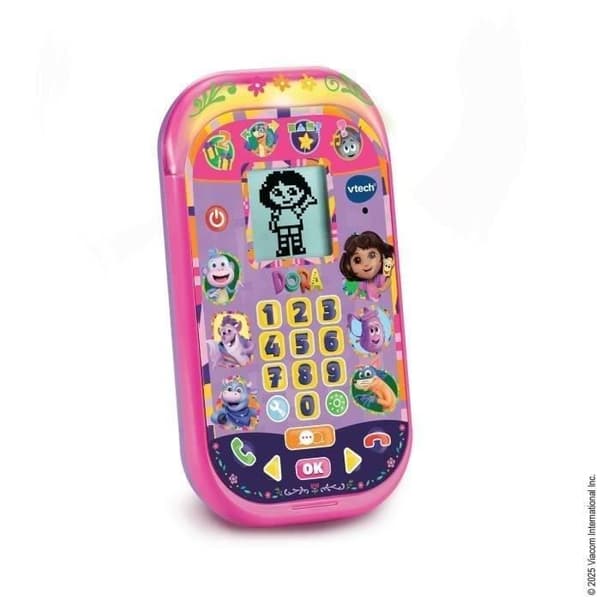 VTECH - DORA - DEN PEDAGOGISKA SMARTPHONE - Flerfärgad