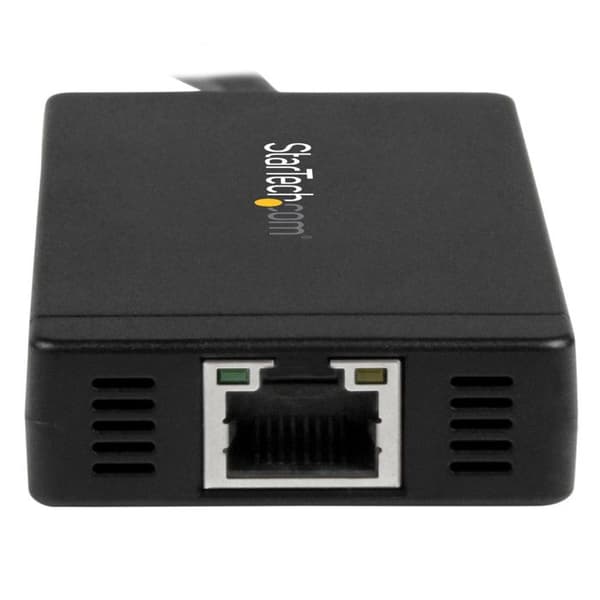 USB 3.0-hub - STARTECH - USB-C - 3 portar USB-A - Gigabit Ethernet - Kompakt och lätt