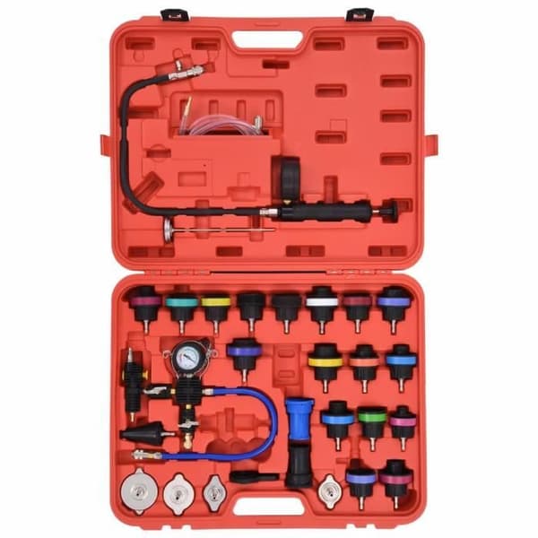 vidaXL Radiatortrycktestare Kit 28 delar