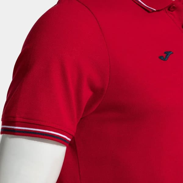 Polo Joma Confort Classic - röd/marin