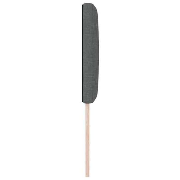 vidaXL Sänggavel Mörkgrå 80 cm tyg 42007203