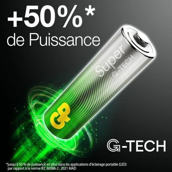 GP Super Pile LR3 (AAA) alkaliska 1,5 V 40 st