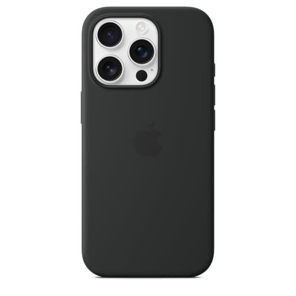 APPLE iPhone 16 Pro - Silikonfodral med MagSafe - Svart