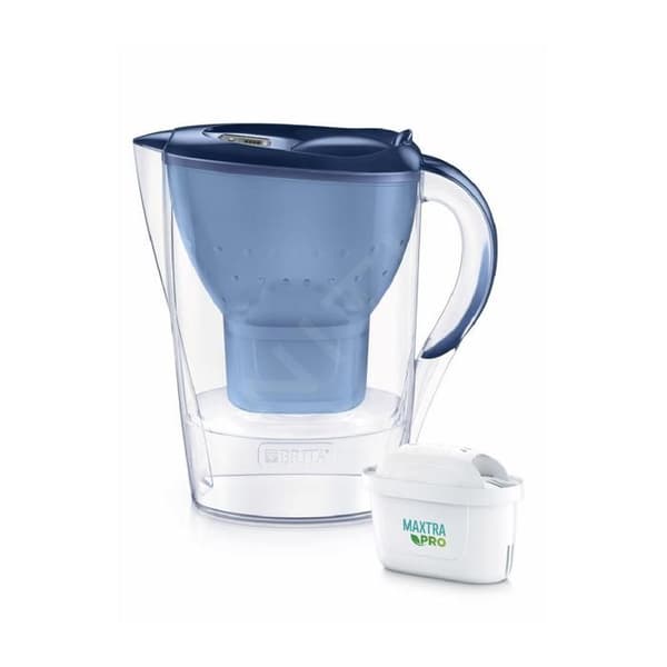 Filtrerkanna - Brita - Marella Cool Memo - 2,4 L - Filter MX PRO - Blå