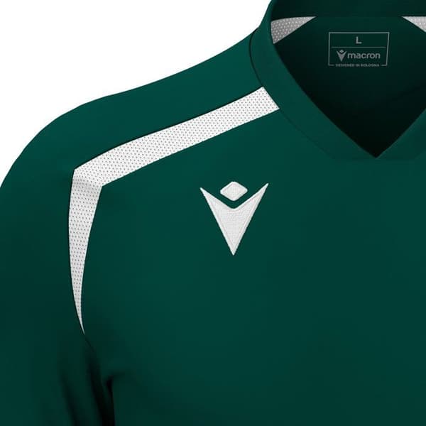 Maillot Macron Wyrm - flaskegrønn/hvit