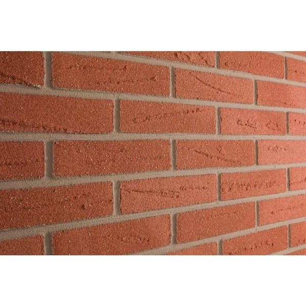 Flexibel fasadsten - Elastolith 99412 - Röd - 1 m² - 3-4 mm