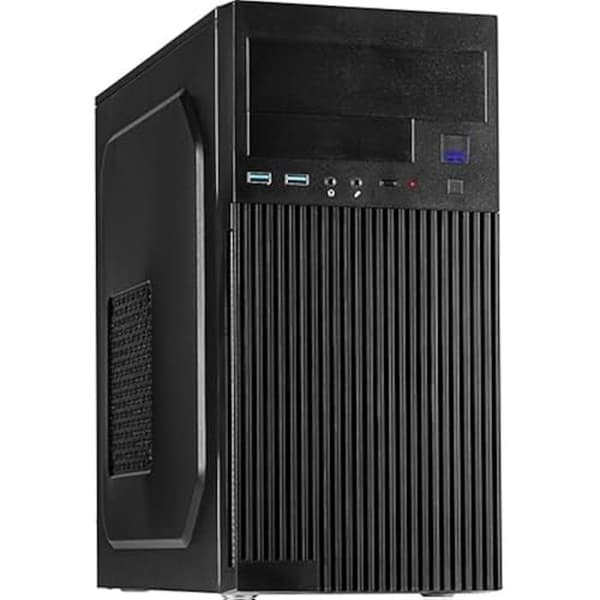 Micro Tour - INTER-TECH - IT-6521 - Noir - Kompatibel mATX - 4 portar USB 3.2 Gen 1