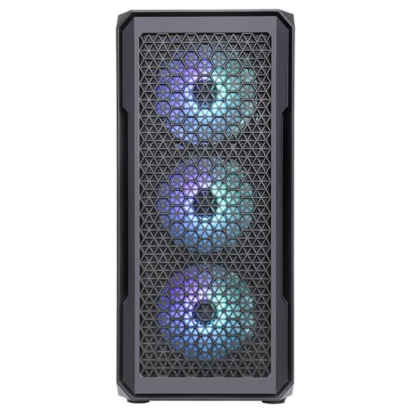 Datorlåda - Itek - Case Six Triangle - 4 x 12 cm ARGB - USB 3.0 - Panel i härdat glas
