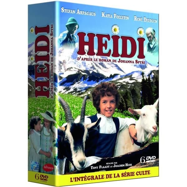 Heidi L'Intégrale filmset - På DVD