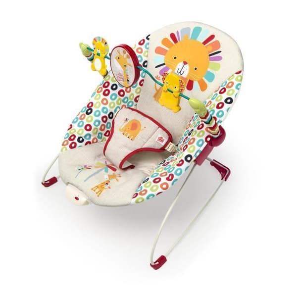 LJUS STARTAR Bouncer Lekfulla Pinwheels