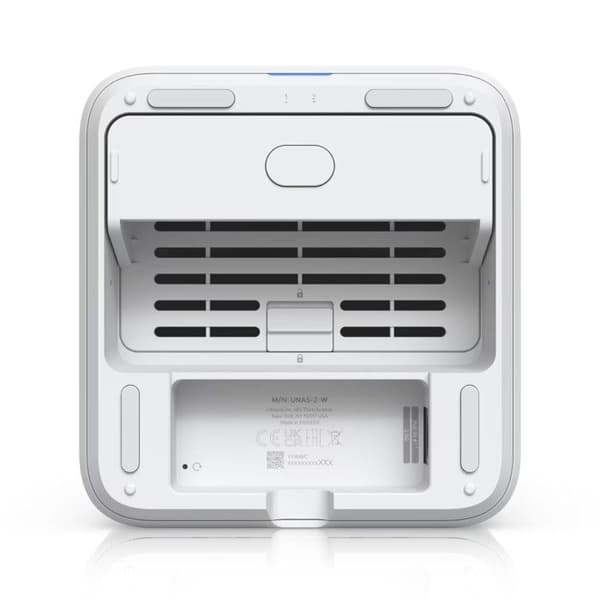 Ubiquiti UNAS-2 NAS-system 2 fack 3.5" Vit