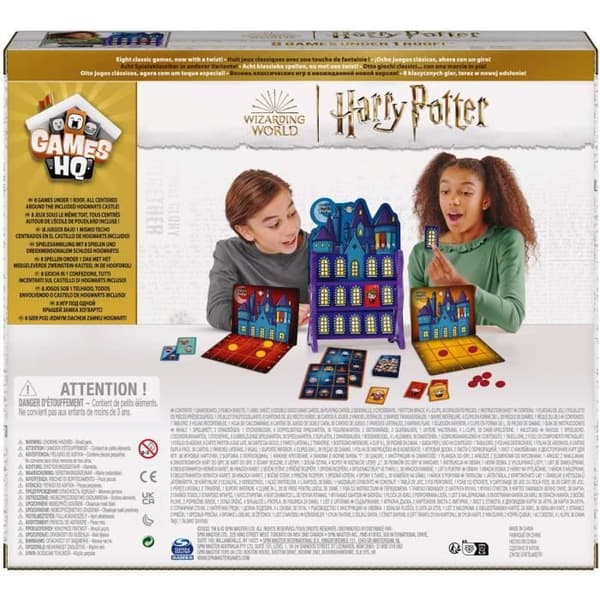 Harry Potter Set med 8 brädspel