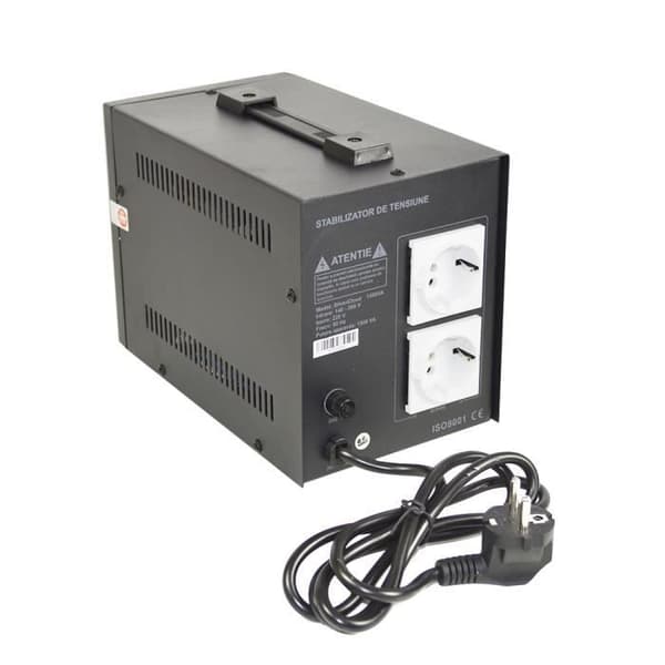 Spänningsstabilisator Silvercloud 1500 VA 900 W