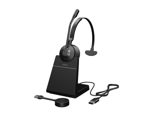 Hörselkåpa UC - JABRA - Engage 55 SE - Breddband mikrofon - Räckvidd 150 m - DECT säkerhet 256 bitar
