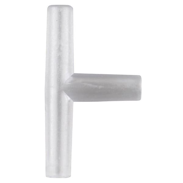 20-pack luftventiler/kopplingar för akvarium 4 mm transparenta HALJIA (Typ T och I)