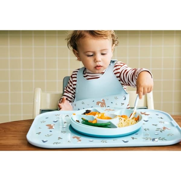 Assiette deladad Mio - Skogs vänner
