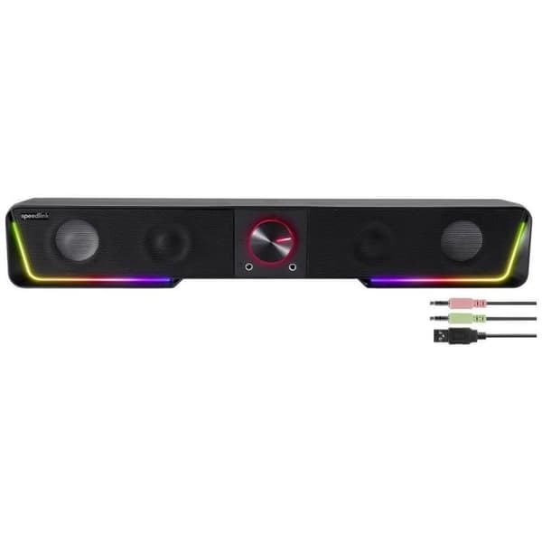 Ljudbar - SpeedLink - Gravity RGB - Bluetooth - Stereo - RGB-belysning