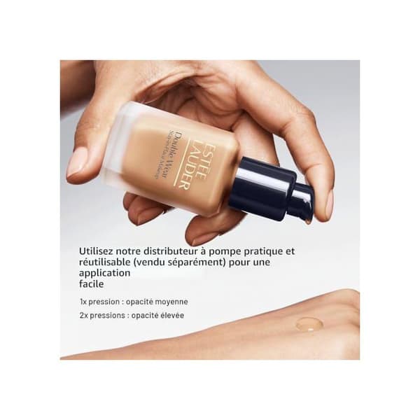 Foundation - DOUBLE WEAR - Långvarig 36h - Matt finish - SPF10
