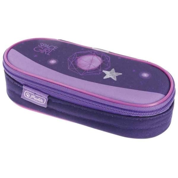 Trofé - HERLITZ - Rymd tjej - Polyester - Dragkedja - Lila/Blå/Grön