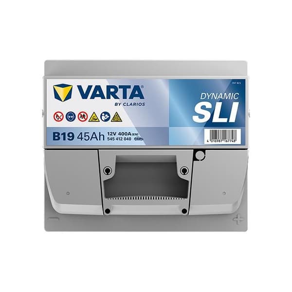 Varta Black Dynamic B19 startbatteri 12V 45Ah / 400A