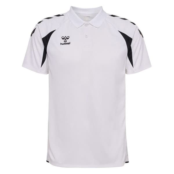Polo Hummel Core 2.0 - vit/svart