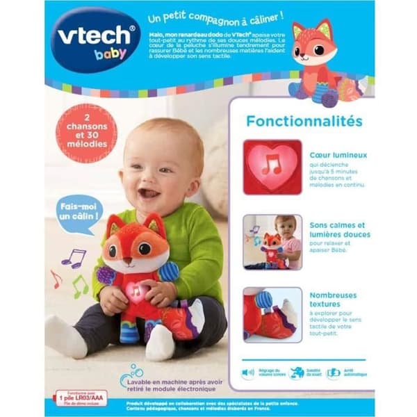 VTECH BABY - Malo, mitt Dodo Fox Kit