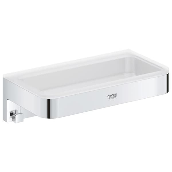 GROHE Start Cube rektangelhylla krom