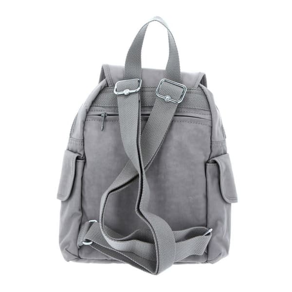 Kipling Grå fritidsryggsäck för kvinnor - Basic City Pack Mini Ryggsäck XS Grå Gris 120007