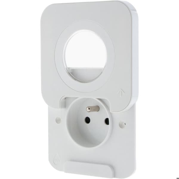 Vattentät lock IP44 16A - Vit - Protec