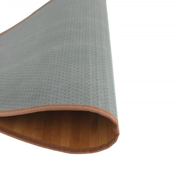 Naturlig rund matta 60 cm bambu