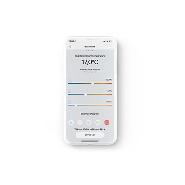 Konvektor - Mill - CO 1200 W - 3:e generationens Wifi - Integrerad Bluetooth - Vit och Svart