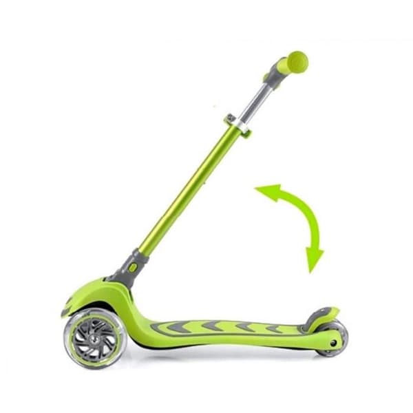 Trottinette - Milly Mally - Boogie - 3 hjul - Fällbar - LED