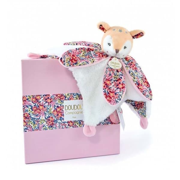 Doudou petal Faon Boh'aime - DOUDOU ET COMPAGNIE - Gosedjur/Doudous - Rosa - 100 % polyester
