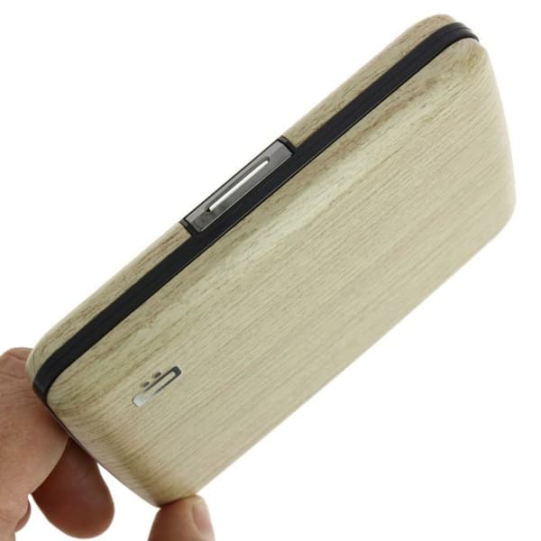 Ogon Designs - Plånbok - SMART CASE V2 LARGE PRINTED - Brun bambu - Unisex