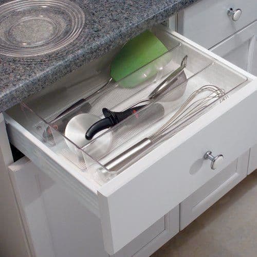 InterDesign 56330EU Linus Large Clear Utensil Organizer