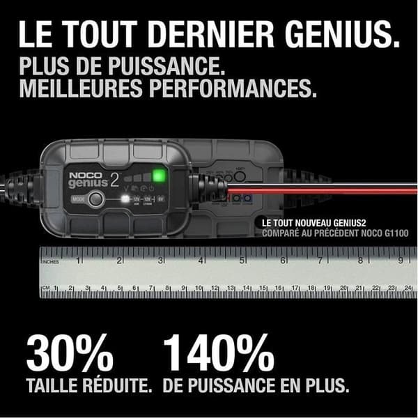 Noco - Genius Batteriladdare 2EU 2A