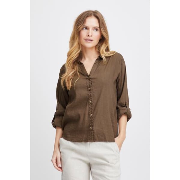 Kvinnors skjorta Pulz Jeans Luca