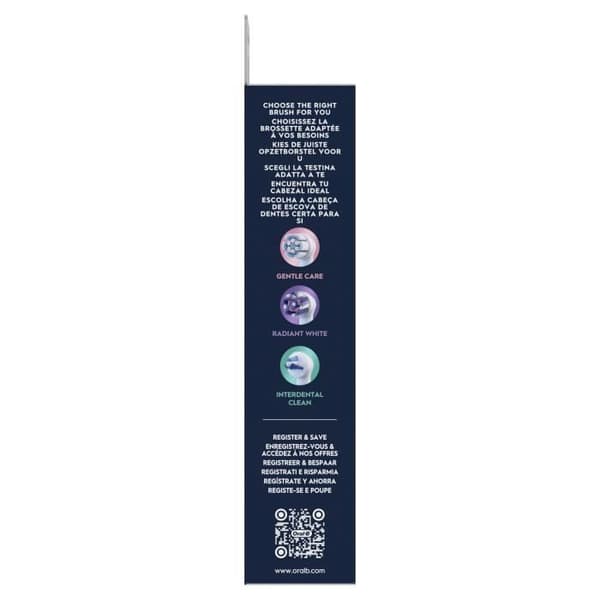 Broschetter - ORAL-B - iO påfyllningar Ultimate Clean - Paket om 8 - Vit