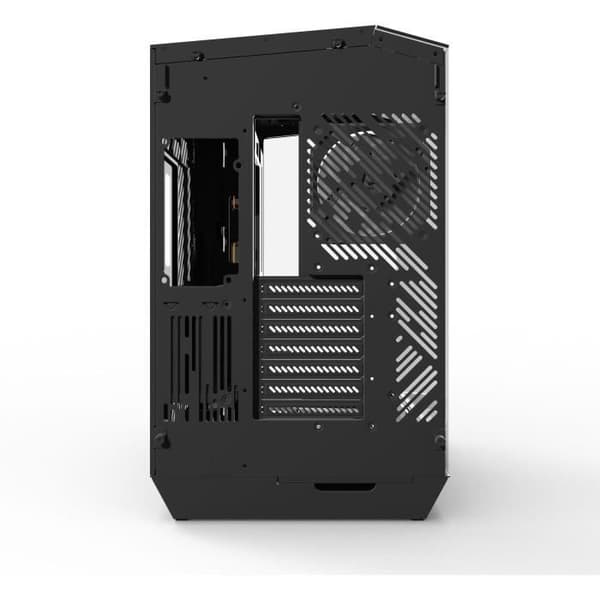 Chassi utan strömförsörjning - DARKFLASH DY470 - Kub - ATX-format - Svart