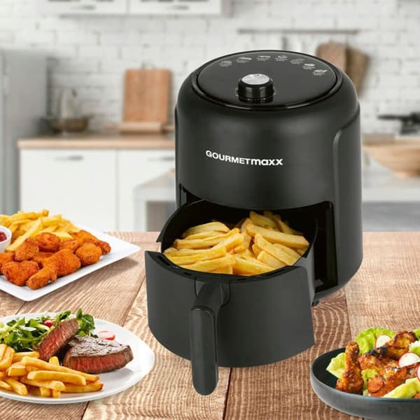 Luftfritös - GOURMETmaxx - 2,3L - 1000W - 8 i 1